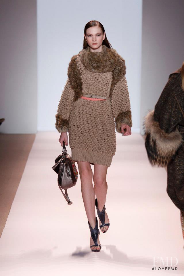 Irina Kulikova featured in  the Matthew Williamson fashion show for Autumn/Winter 2009