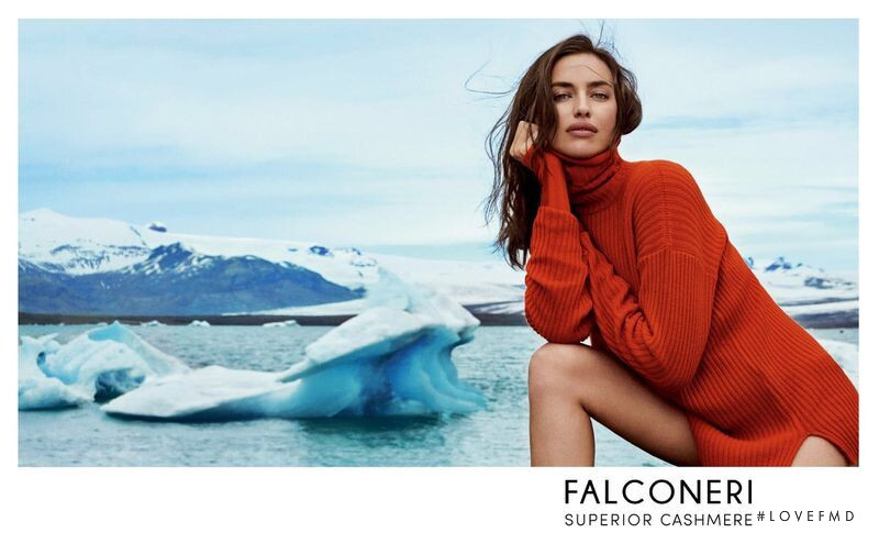 Irina Shayk featured in  the falconeri advertisement for Autumn/Winter 2019