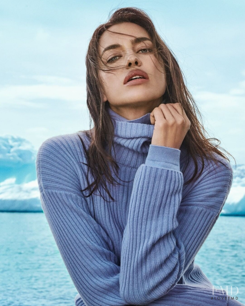 Irina Shayk featured in  the falconeri advertisement for Autumn/Winter 2019