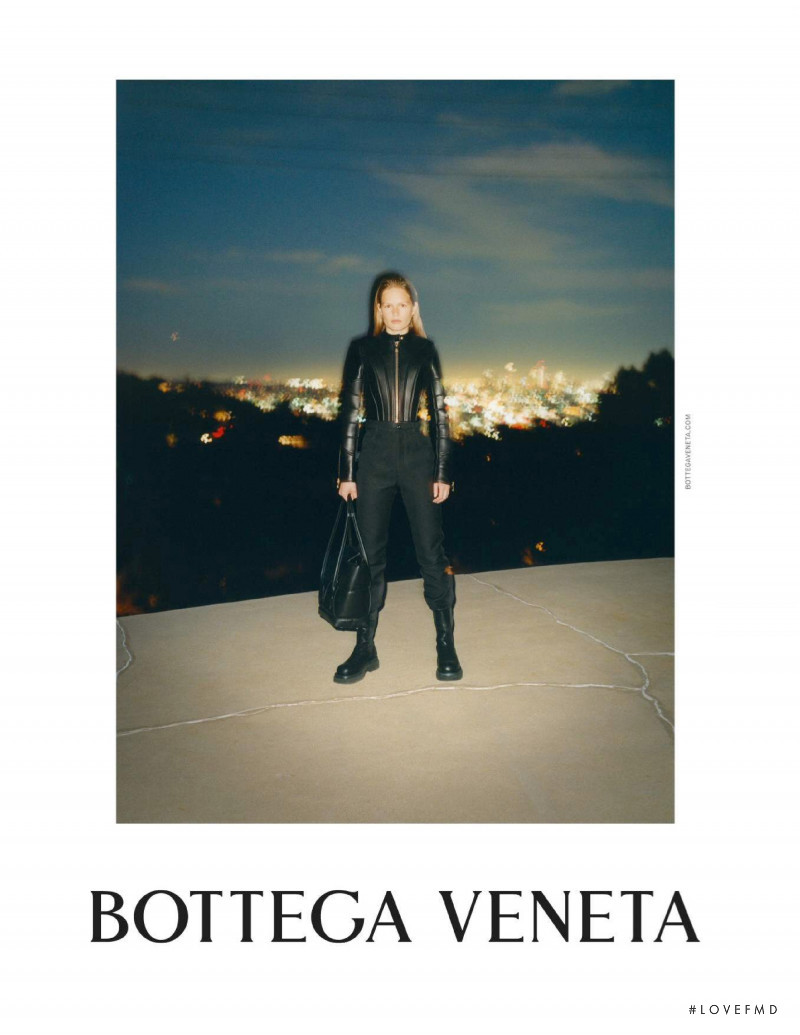 Anna Ewers featured in  the Bottega Veneta advertisement for Autumn/Winter 2019