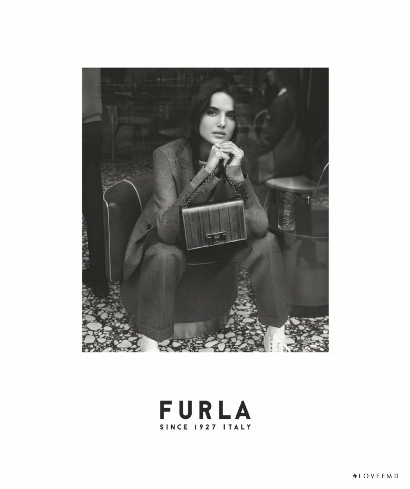 Blanca Padilla featured in  the Furla advertisement for Autumn/Winter 2019