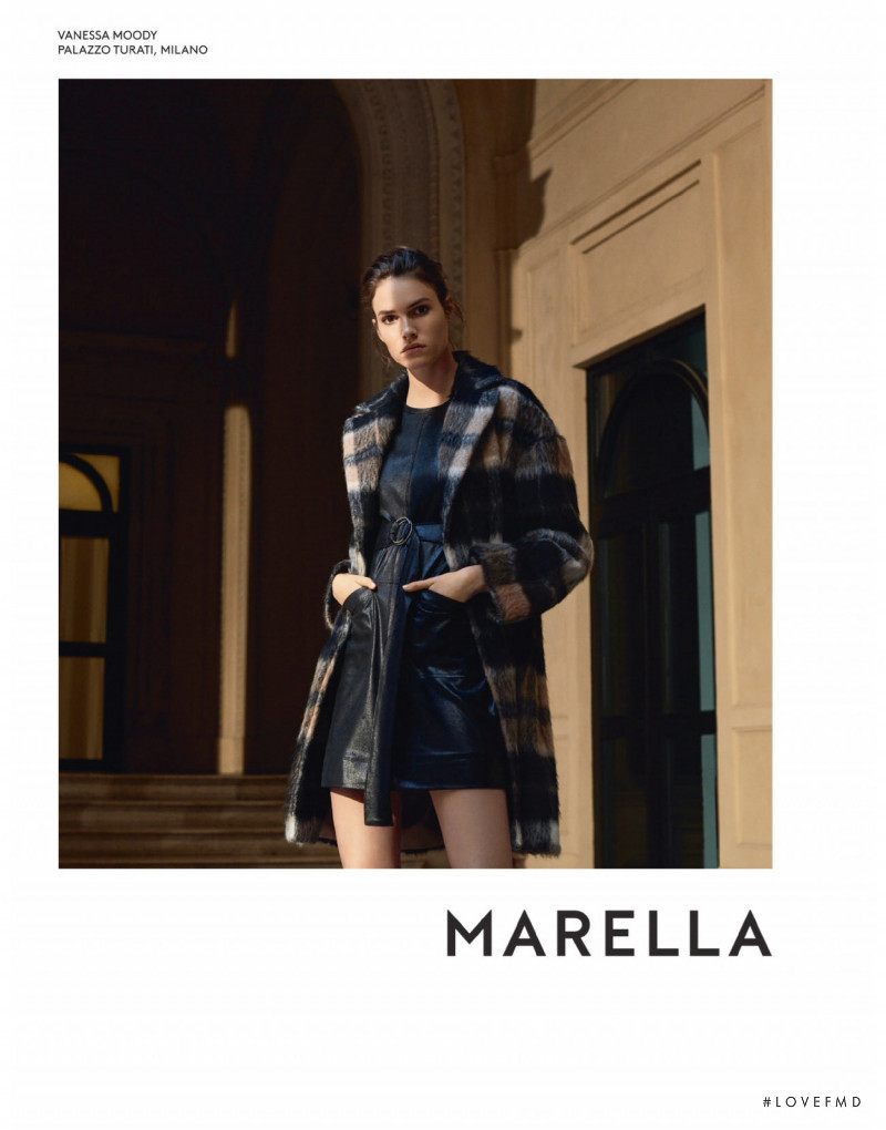 Vanessa Moody featured in  the Marella advertisement for Autumn/Winter 2019