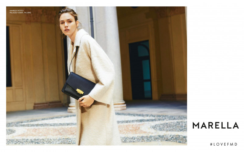 Vanessa Moody featured in  the Marella advertisement for Autumn/Winter 2019