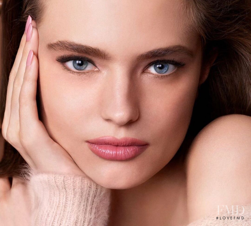 Anna Mila Guyenz featured in  the KIKO Milano Cosmetics advertisement for Autumn/Winter 2019