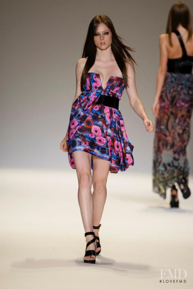 Coco Rocha featured in  the Matthew Williamson fashion show for Spring/Summer 2009