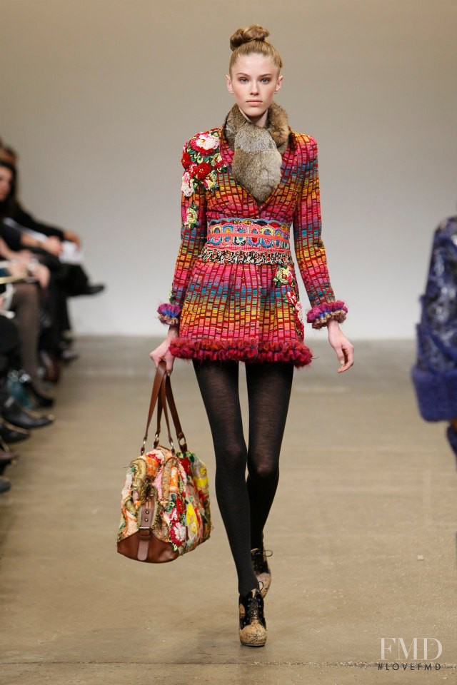 Taryn Davidson featured in  the Matthew Williamson fashion show for Autumn/Winter 2008