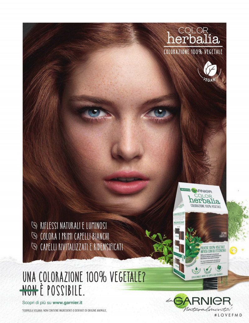 Garnier Color Herbalia advertisement for Autumn/Winter 2019