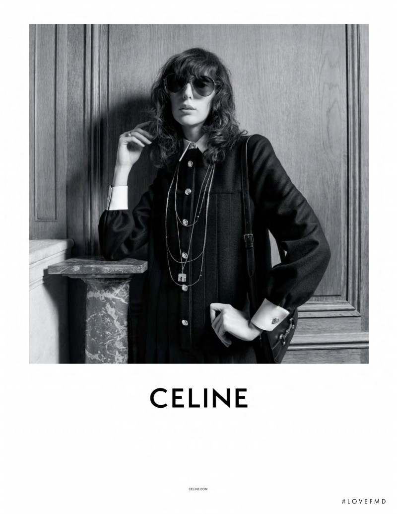 Karolina Laczkowska featured in  the Celine advertisement for Autumn/Winter 2019