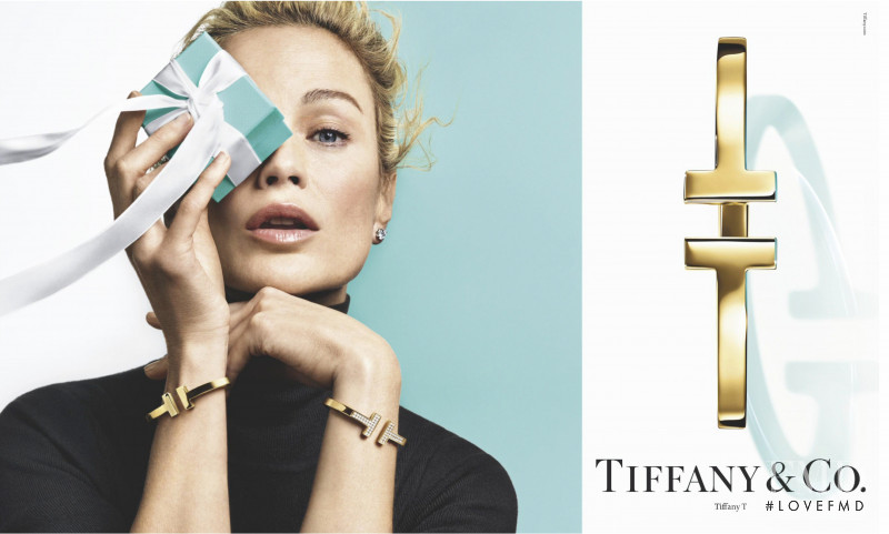 Carolyn Murphy featured in  the Tiffany & Co. advertisement for Autumn/Winter 2019