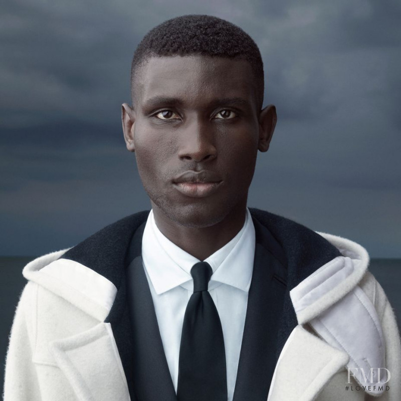 Maxwell Annoh featured in  the Burberry advertisement for Autumn/Winter 2019