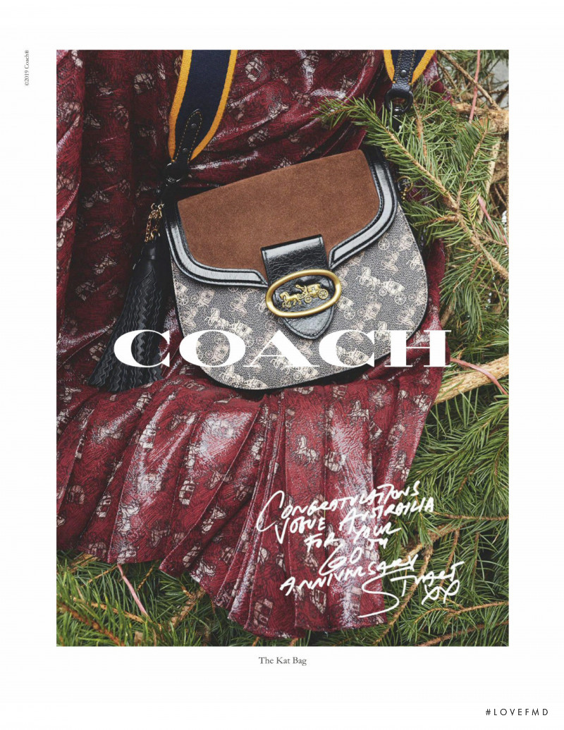 Coach advertisement for Autumn/Winter 2019