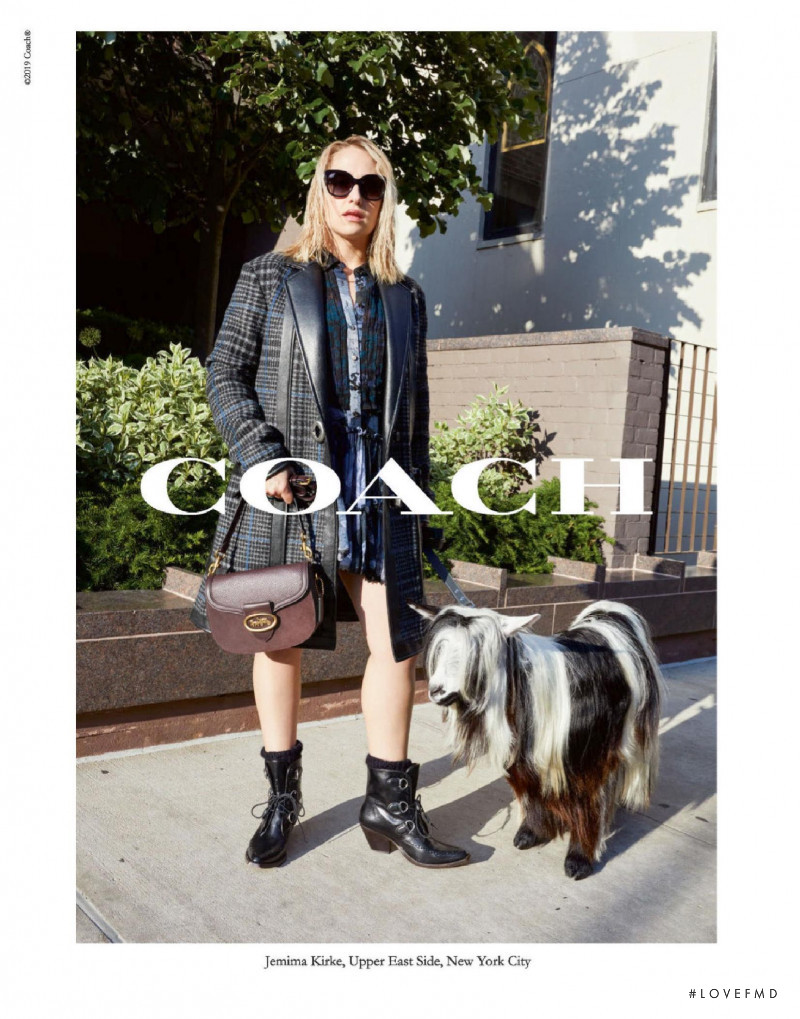 Coach advertisement for Autumn/Winter 2019