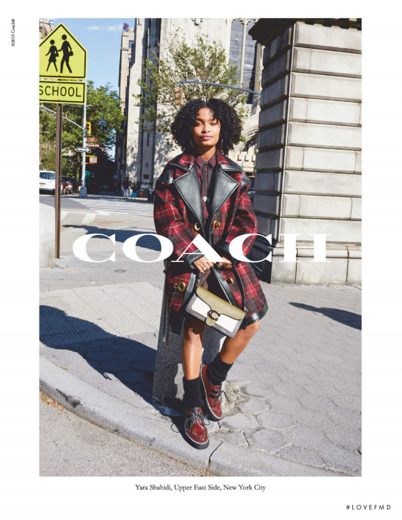 Coach advertisement for Autumn/Winter 2019