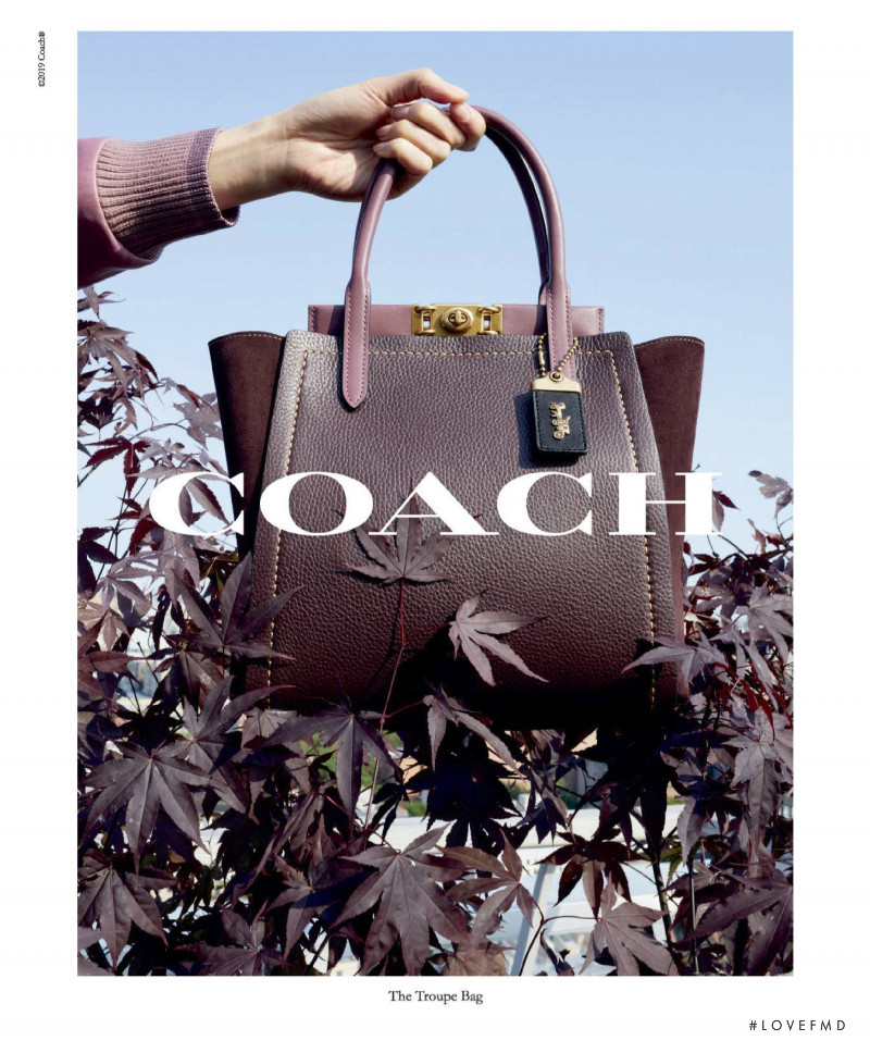 Liu Wen featured in  the Coach advertisement for Autumn/Winter 2019