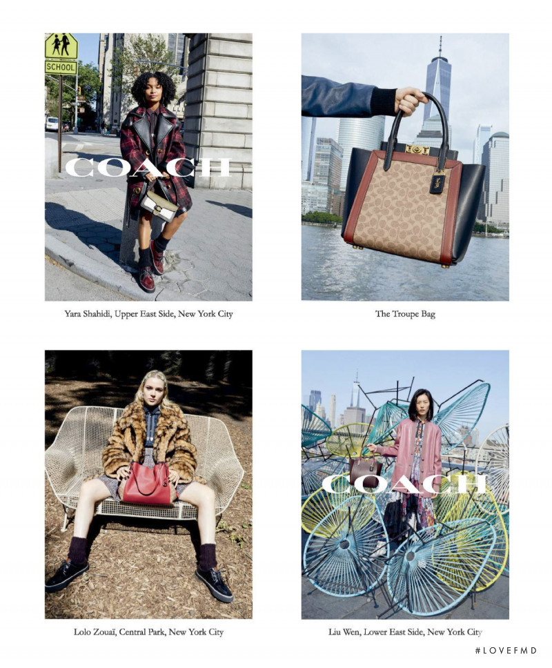 Coach advertisement for Autumn/Winter 2019