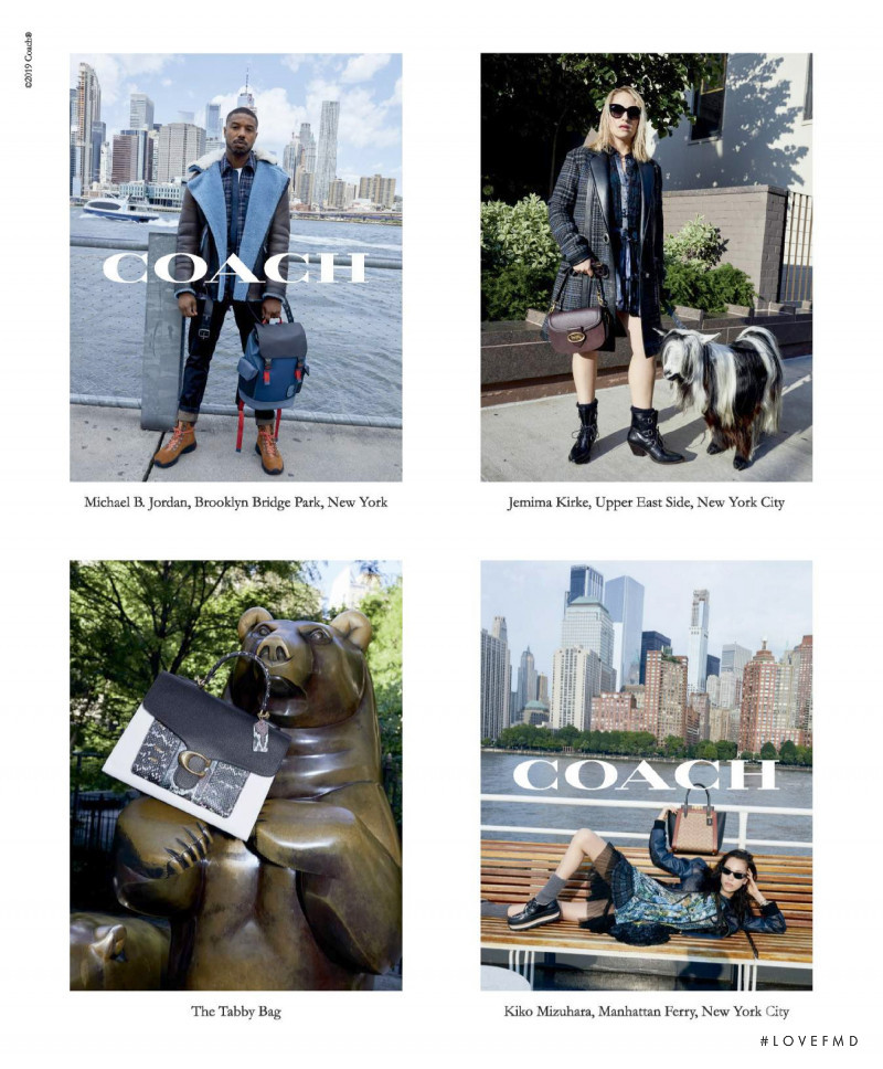 Coach advertisement for Autumn/Winter 2019