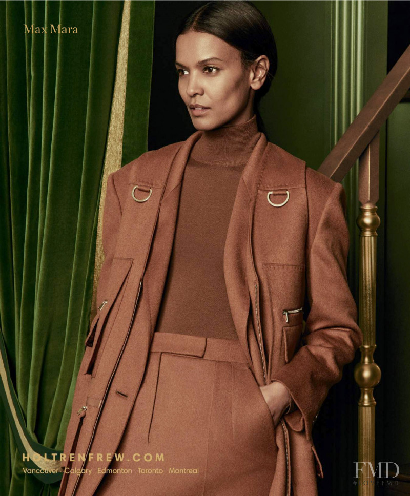 Liya Kebede featured in  the Holt Renfrew advertisement for Autumn/Winter 2019