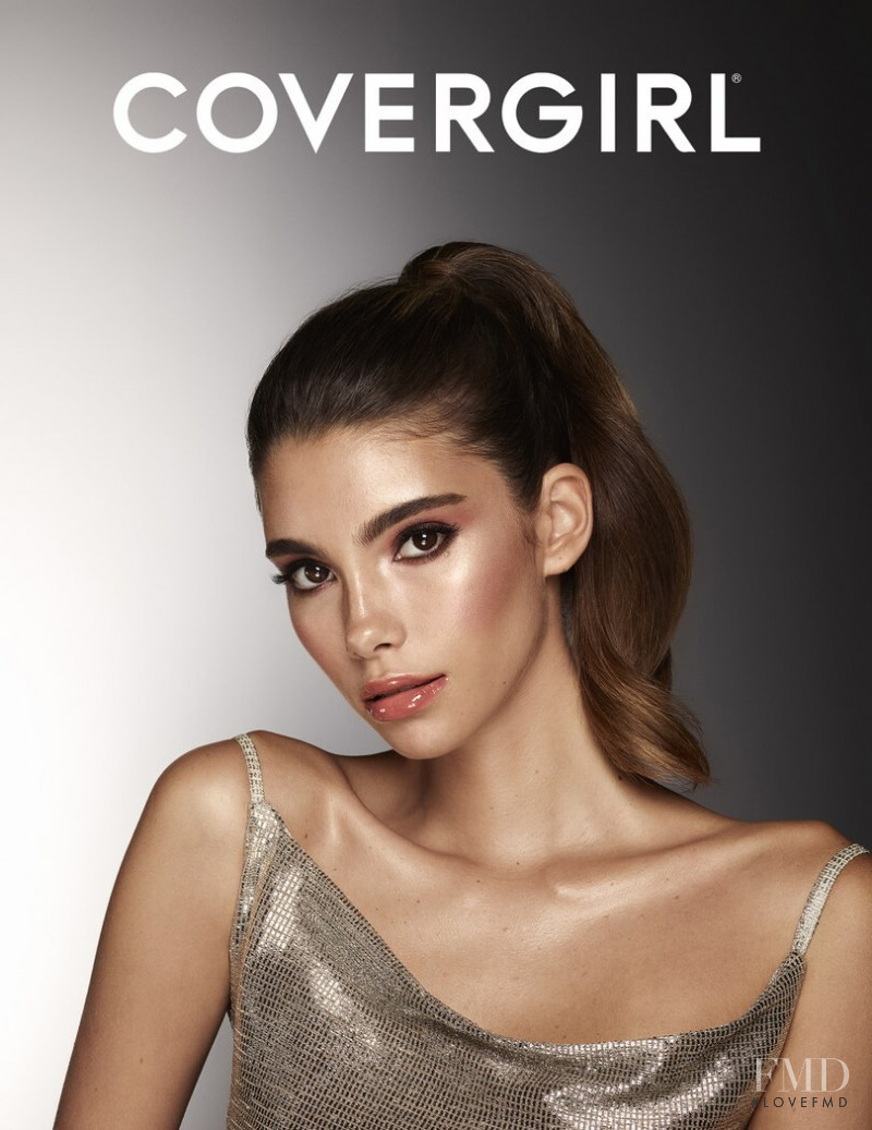 Cindy Mello featured in  the Cover Girl advertisement for Autumn/Winter 2019