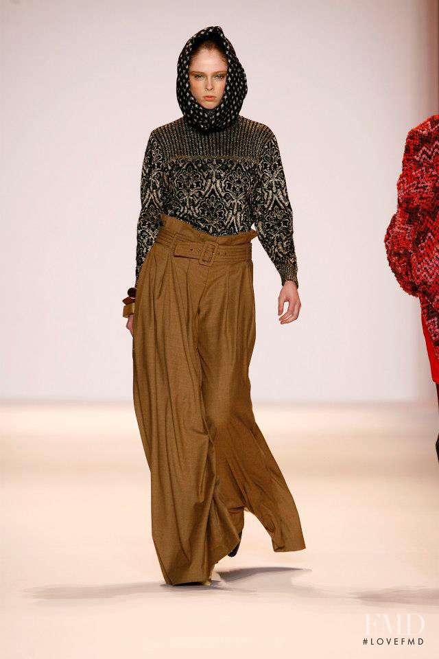 Coco Rocha featured in  the Matthew Williamson fashion show for Autumn/Winter 2007
