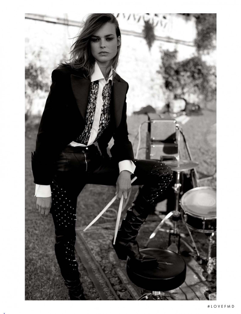 Birgit Kos featured in  the Redemption advertisement for Autumn/Winter 2019