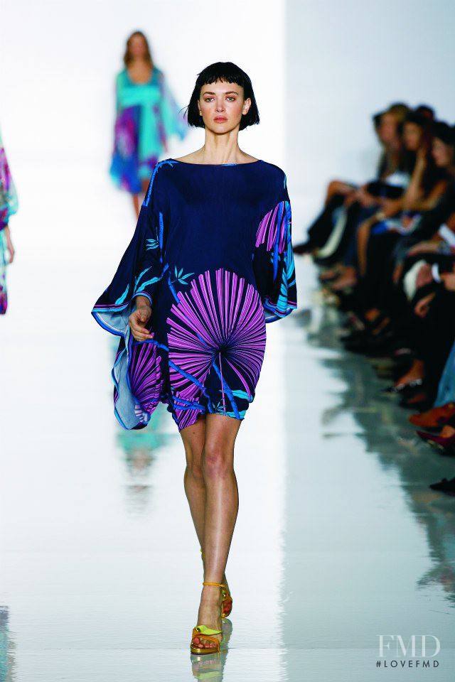 Rachel Alexander featured in  the Matthew Williamson fashion show for Spring/Summer 2007