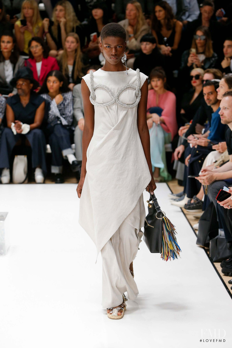 Yorgelis Marte featured in  the J.W. Anderson fashion show for Spring/Summer 2020