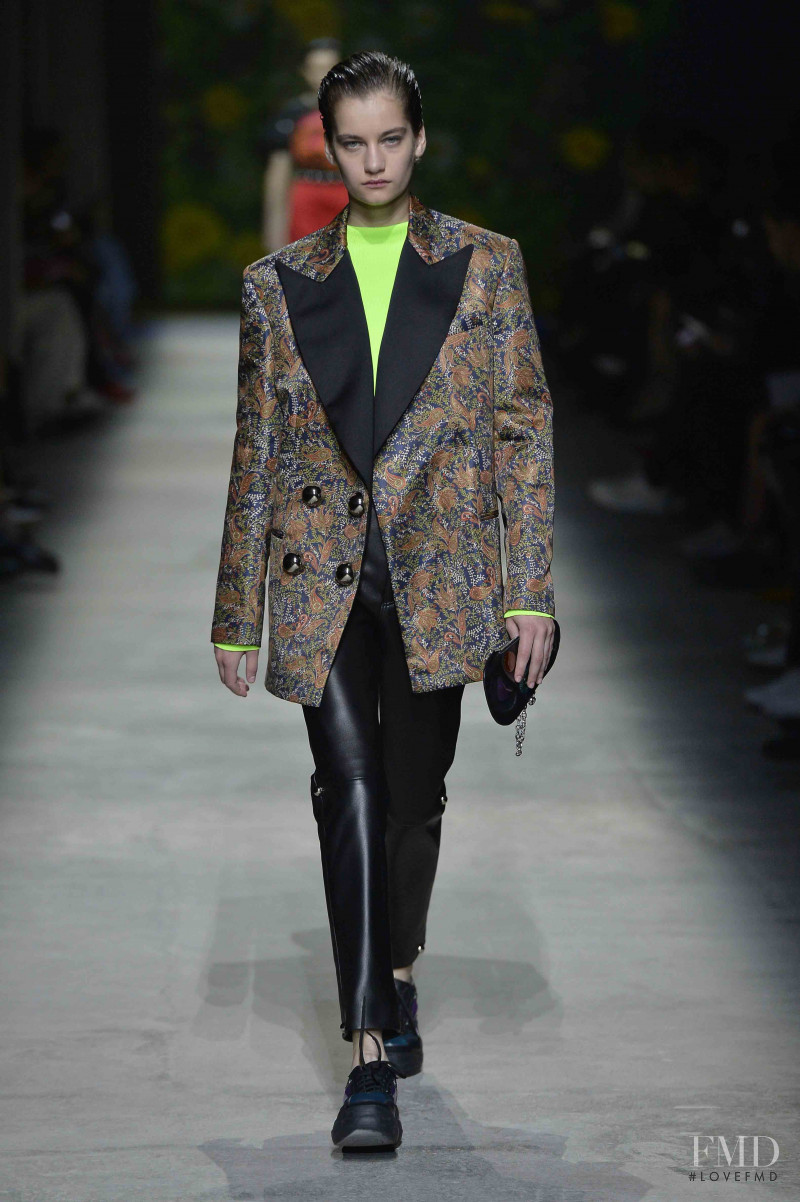 Alina Bolotina featured in  the Christopher Kane fashion show for Spring/Summer 2020