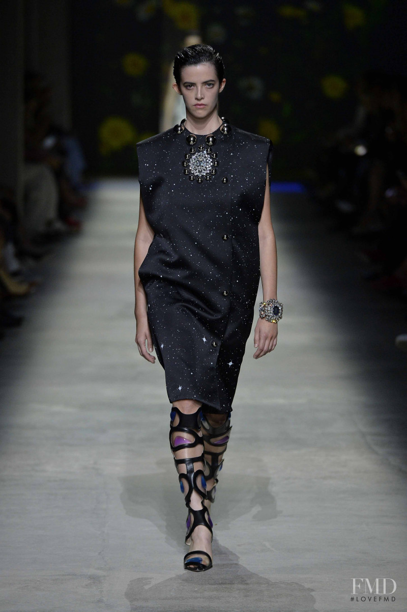 Mitch Greene featured in  the Christopher Kane fashion show for Spring/Summer 2020
