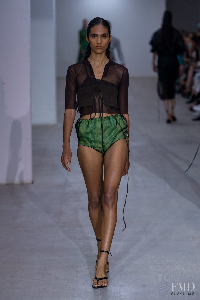 Hannah Wick featured in  the Supriya Lele fashion show for Spring/Summer 2020