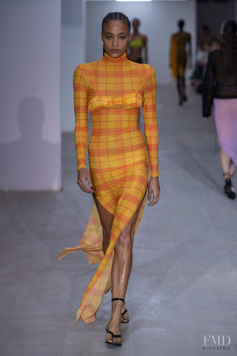 Brionka Halbert featured in  the Supriya Lele fashion show for Spring/Summer 2020