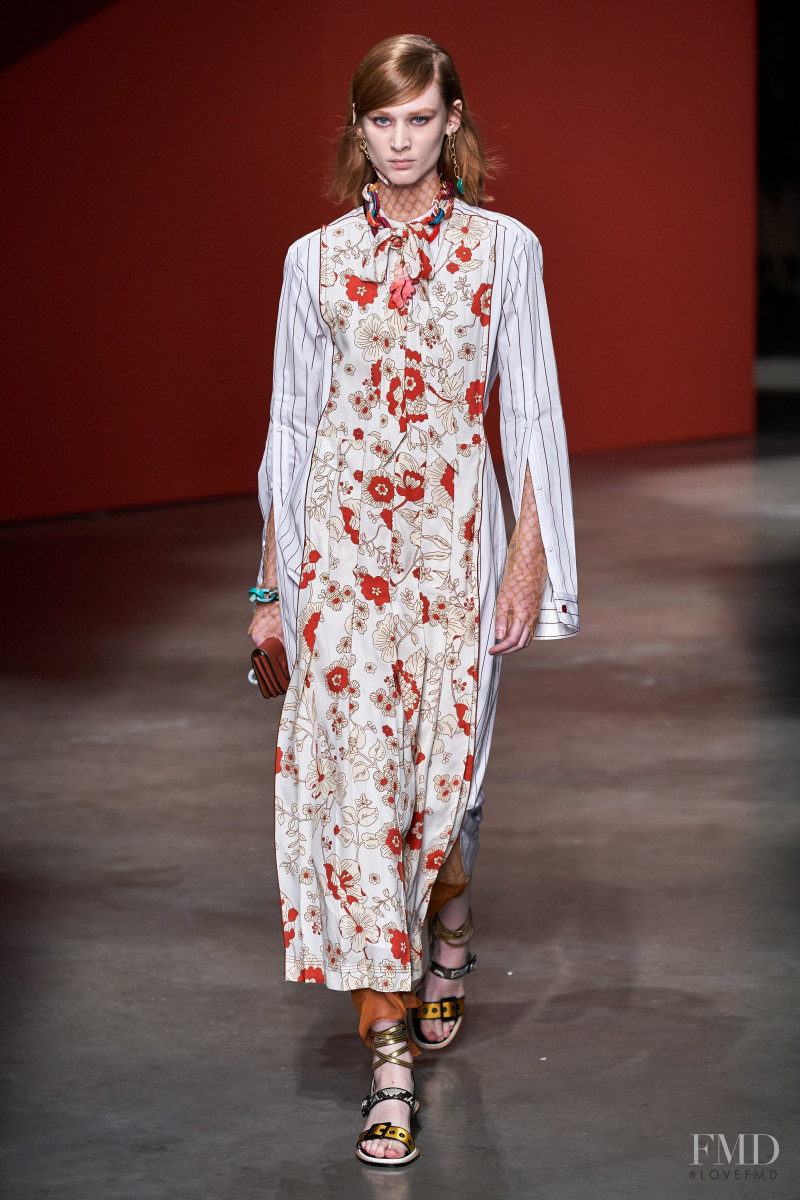 Kaila Wyatt featured in  the Ports 1961 fashion show for Spring/Summer 2020