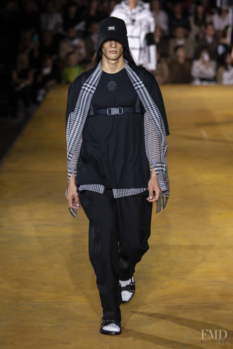 Raul Zamora featured in  the Burberry fashion show for Spring/Summer 2020