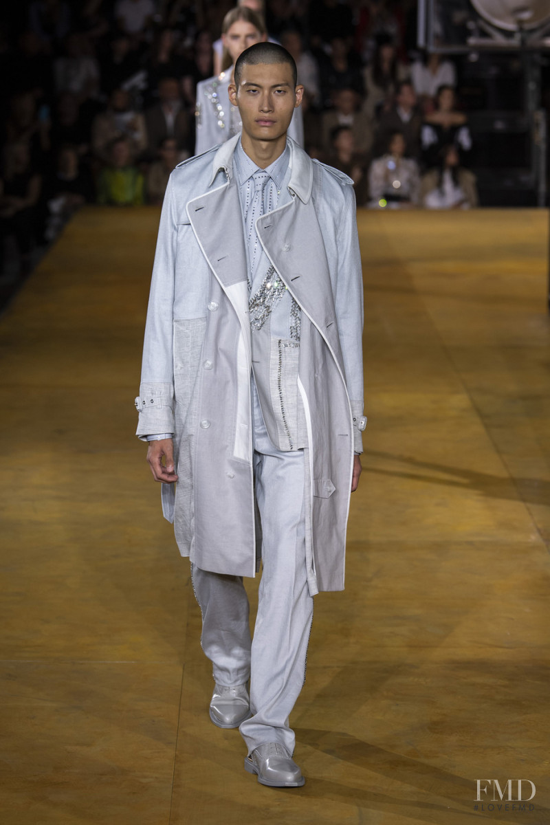 Hyeon Jae Park featured in  the Burberry fashion show for Spring/Summer 2020