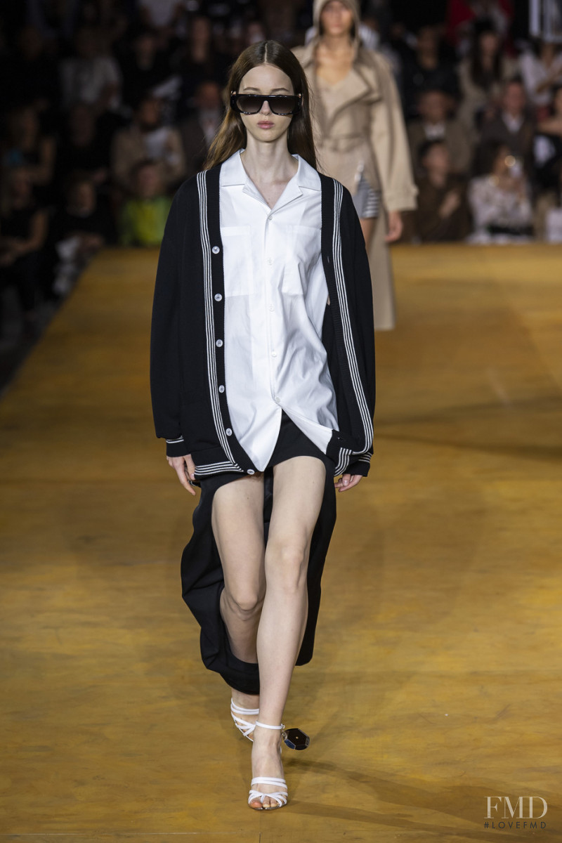 Rebeka Apsalone featured in  the Burberry fashion show for Spring/Summer 2020