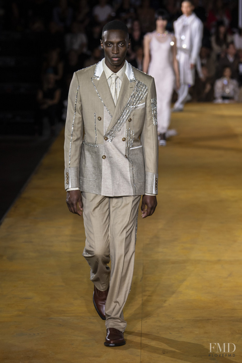 Yannick Sylla featured in  the Burberry fashion show for Spring/Summer 2020