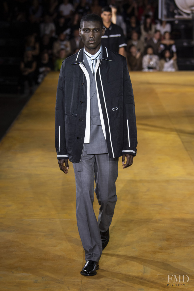 Maxwell Annoh featured in  the Burberry fashion show for Spring/Summer 2020