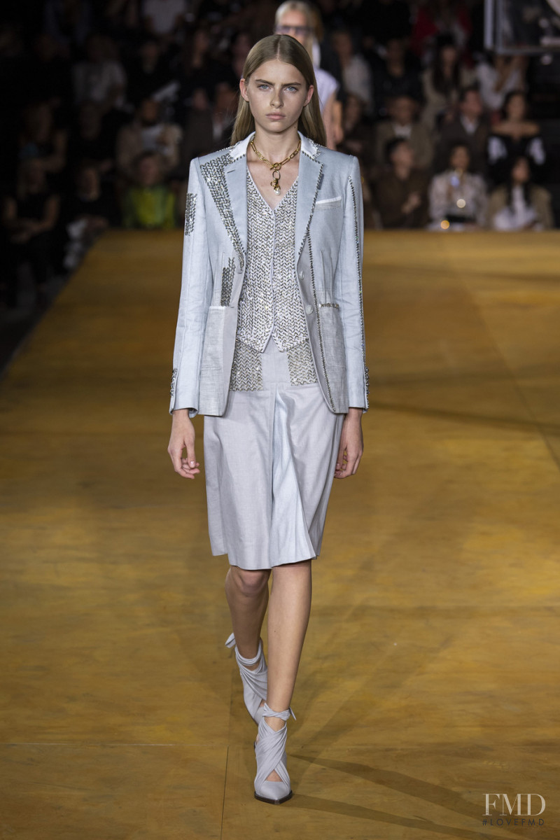 Olga Holinka featured in  the Burberry fashion show for Spring/Summer 2020