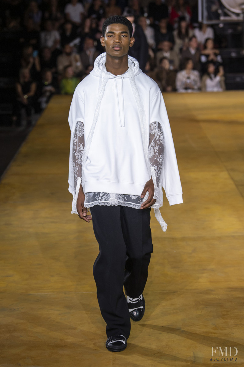 Reece Nelson featured in  the Burberry fashion show for Spring/Summer 2020