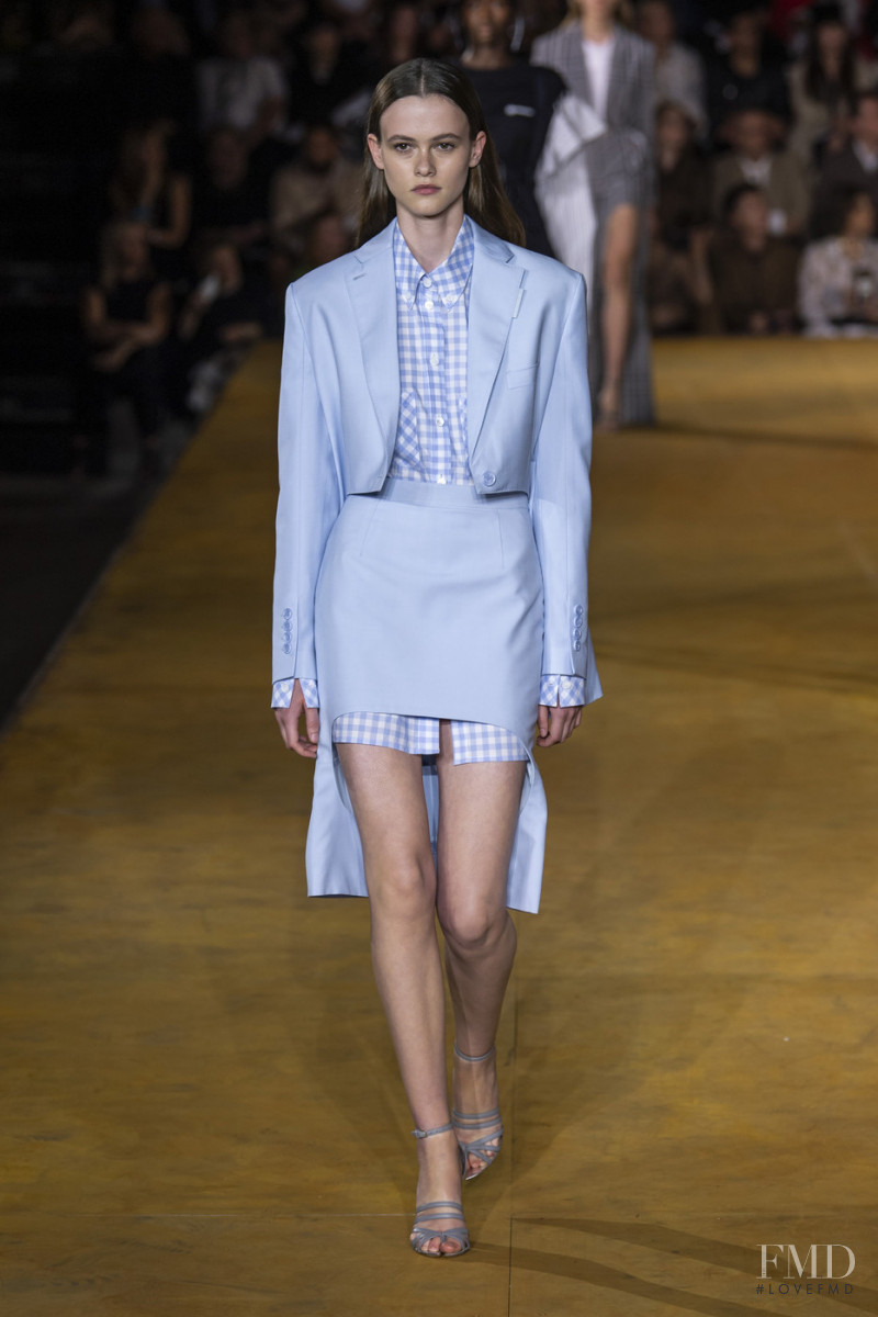 Liselotte Claerhoudt featured in  the Burberry fashion show for Spring/Summer 2020