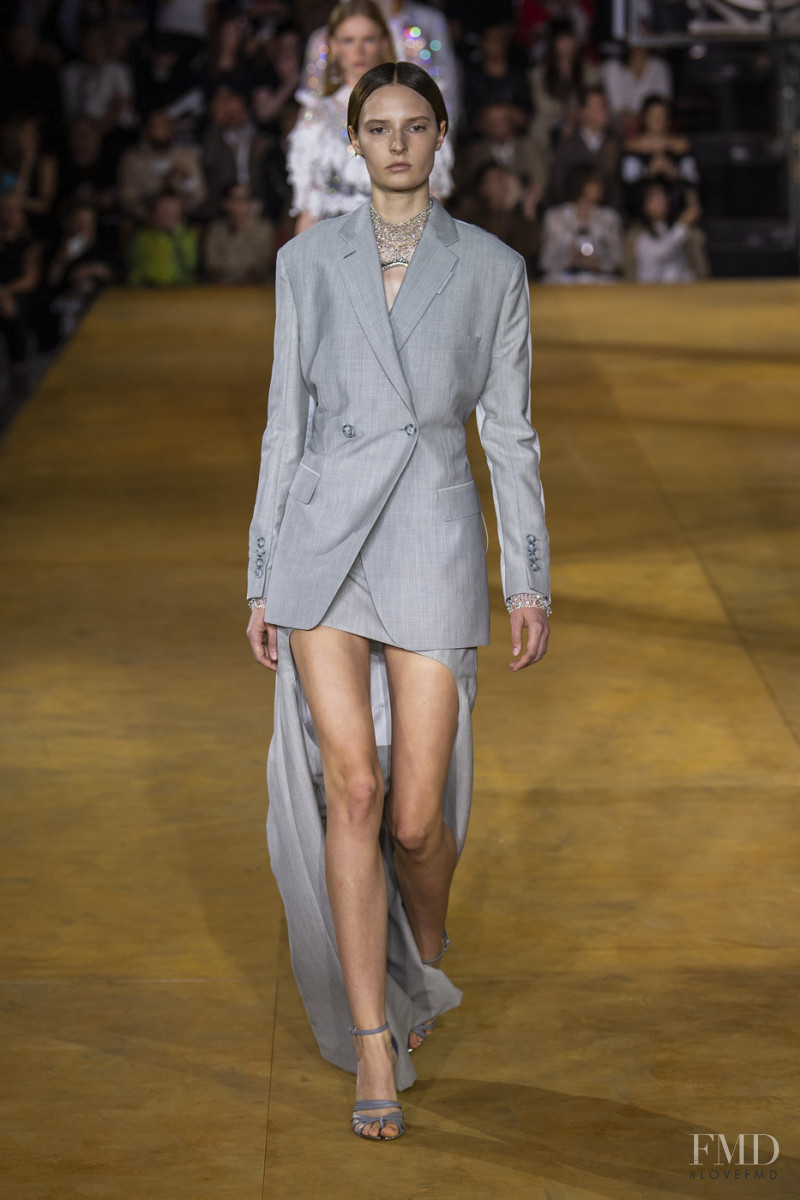 Chesca Lenton featured in  the Burberry fashion show for Spring/Summer 2020