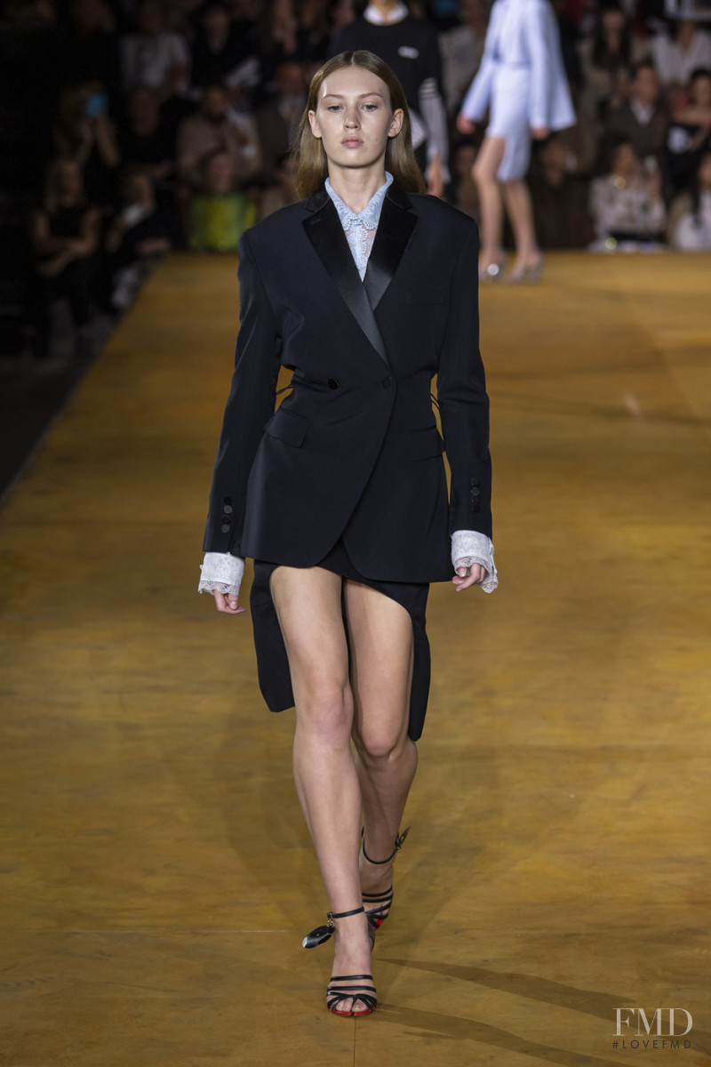 Connie Savill featured in  the Burberry fashion show for Spring/Summer 2020