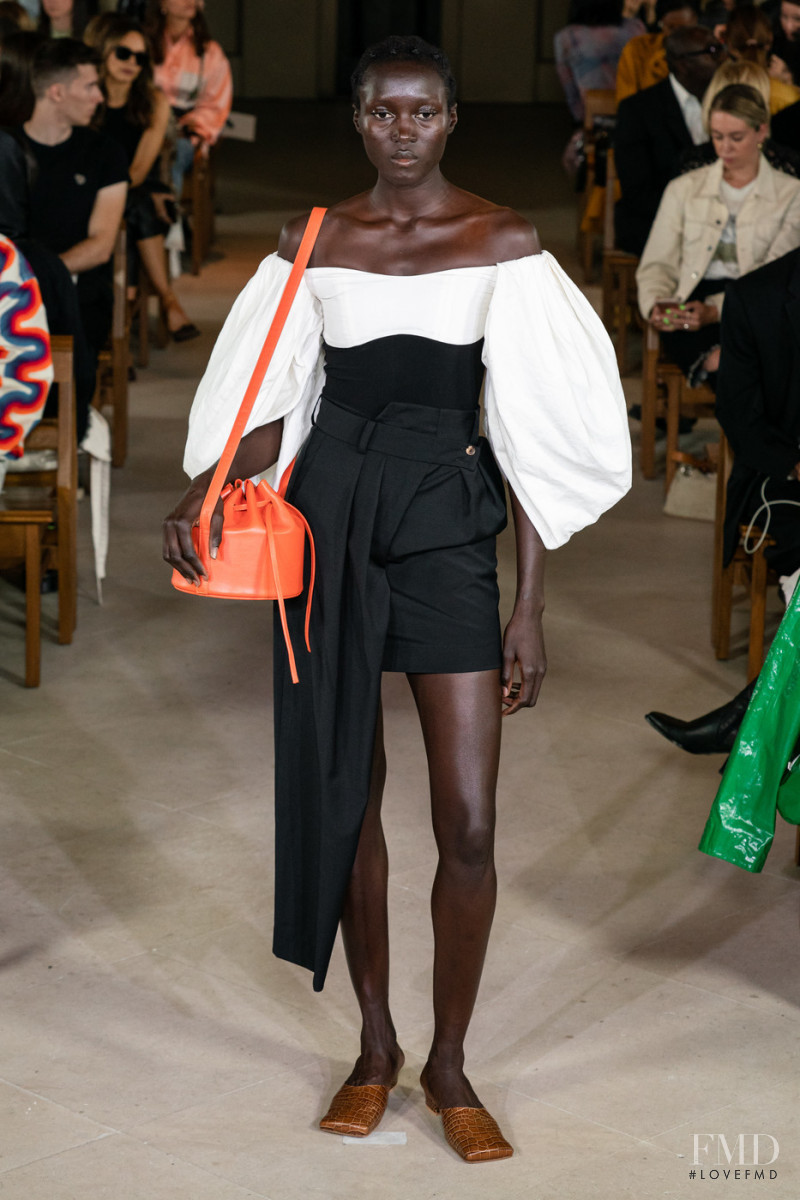 Rouguy Faye featured in  the A.W.A.K.E. by Natalia Alaverdian fashion show for Spring/Summer 2020