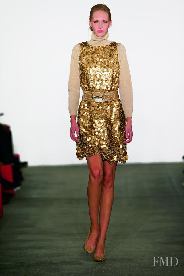 Romina Lanaro featured in  the Matthew Williamson fashion show for Autumn/Winter 2006
