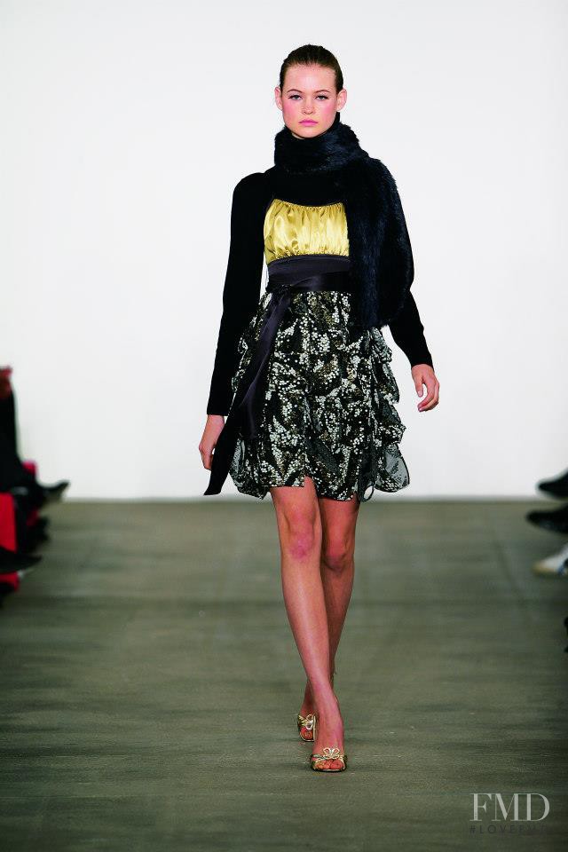 Behati Prinsloo featured in  the Matthew Williamson fashion show for Autumn/Winter 2006