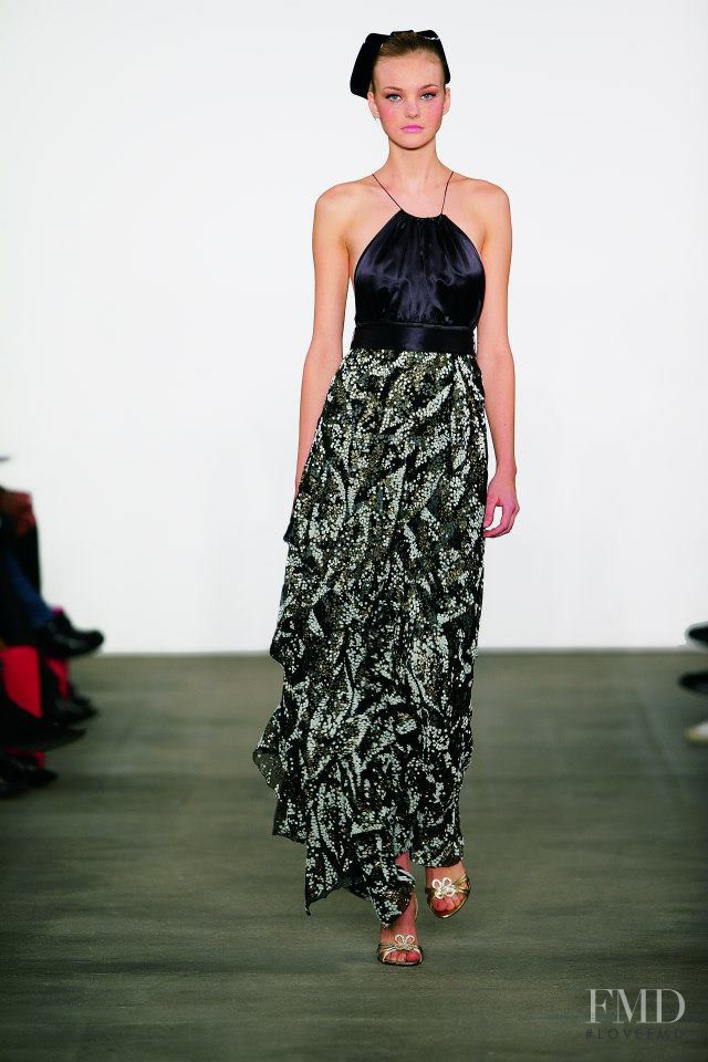 Caroline Trentini featured in  the Matthew Williamson fashion show for Autumn/Winter 2006