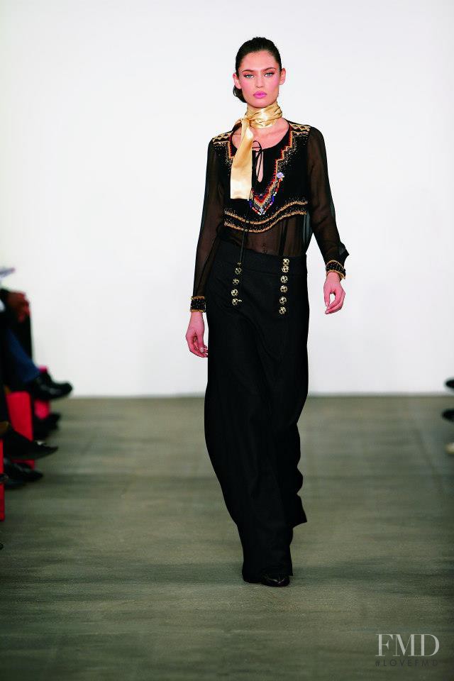 Bianca Balti featured in  the Matthew Williamson fashion show for Autumn/Winter 2006