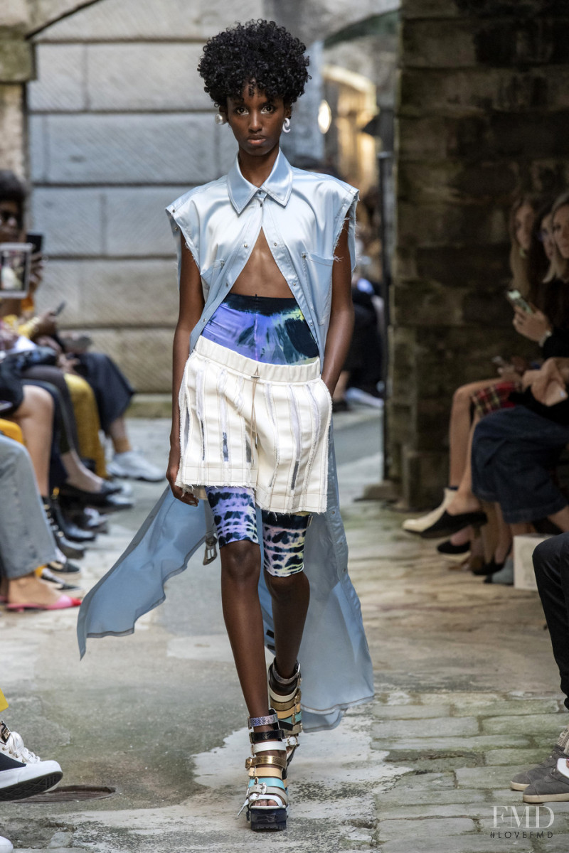 Bibi Abdulkadir featured in  the Fyodor Golan fashion show for Spring/Summer 2020