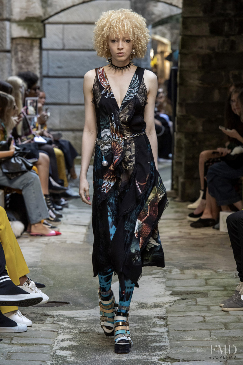 Thais Borges featured in  the Fyodor Golan fashion show for Spring/Summer 2020