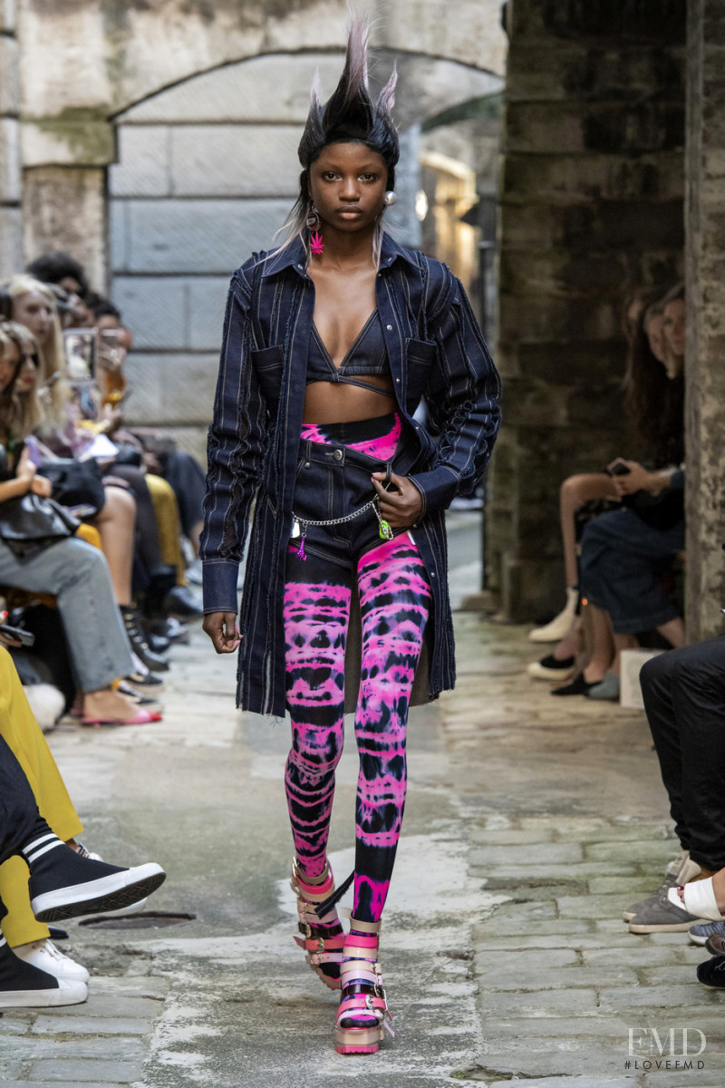 Cara Ekwueme featured in  the Fyodor Golan fashion show for Spring/Summer 2020