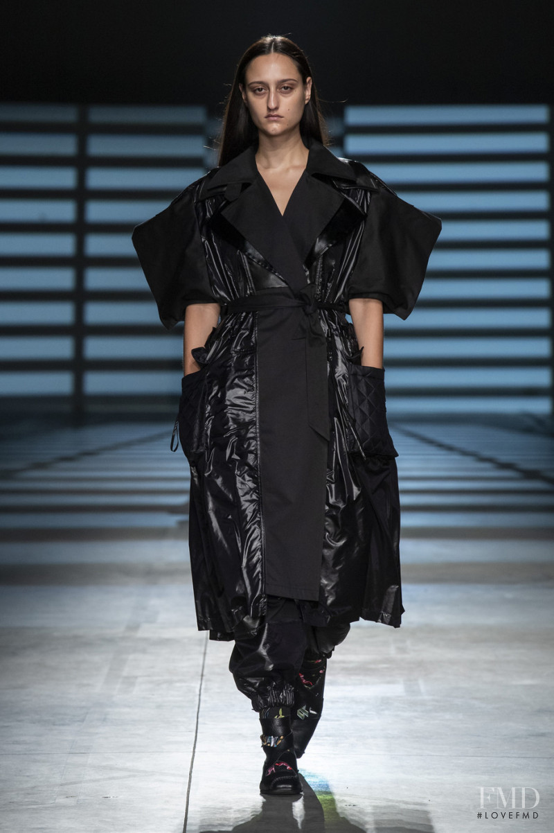 Jess Maybury featured in  the Preen by Thornton Bregazzi fashion show for Spring/Summer 2020